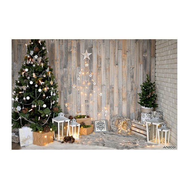 Backdrop for Photography Christmas Tree Wooden House Gift Photo Video Studio Newborn Baby Shower Photo Shoot Background Studio Props Birthday Party Background Banner Backdrop for Photography Christmas Tree Wooden House Gift Photo Video Studio Newborn Baby Shower Photo Shoot Background Studio Props Birthday Party Background Banner